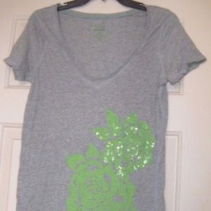 New Old Navy Gray Top Size M